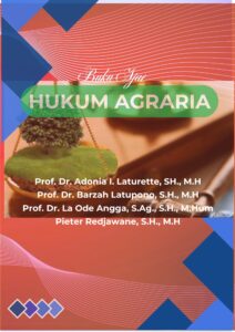 BUKU AJAR.  HUKUM AGRARIA